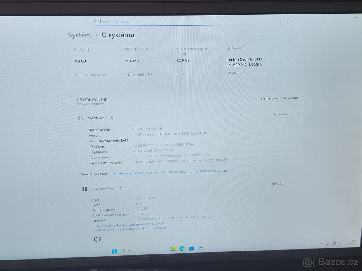 Počítač xeon 32GB - 7