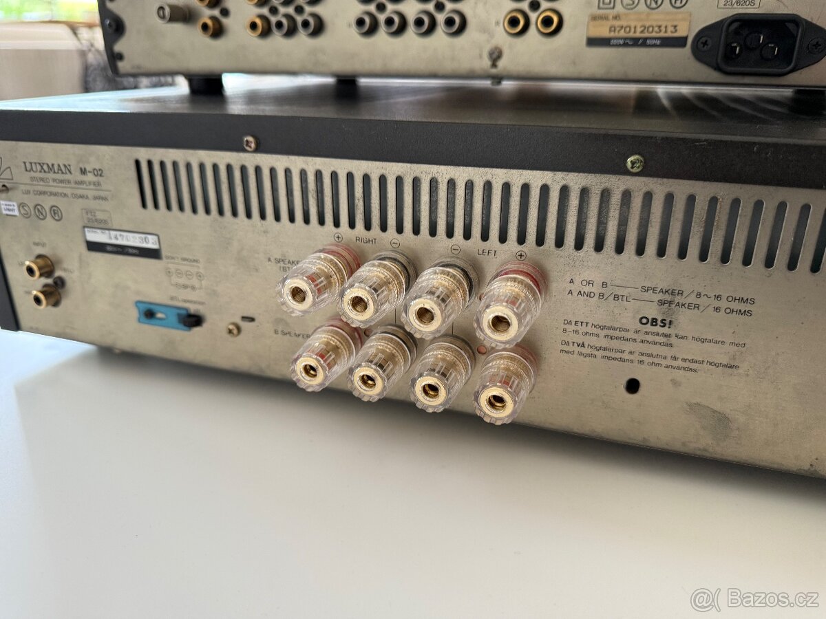 Luxman C-02,M-02,D-404 - 7