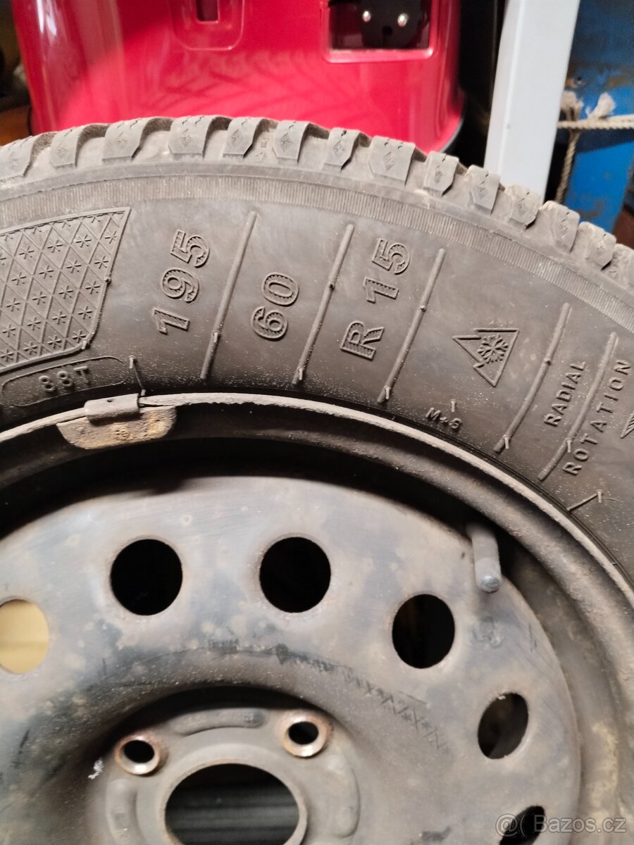 zimní kola no ford fusion 195/60 R15 - 7
