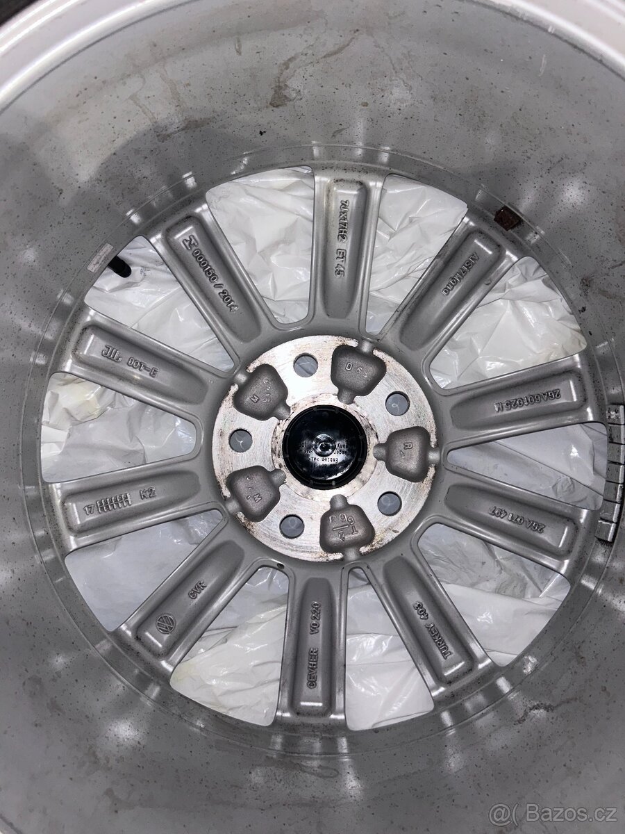 Zimní originální ALU kola R17 215/55 - 7