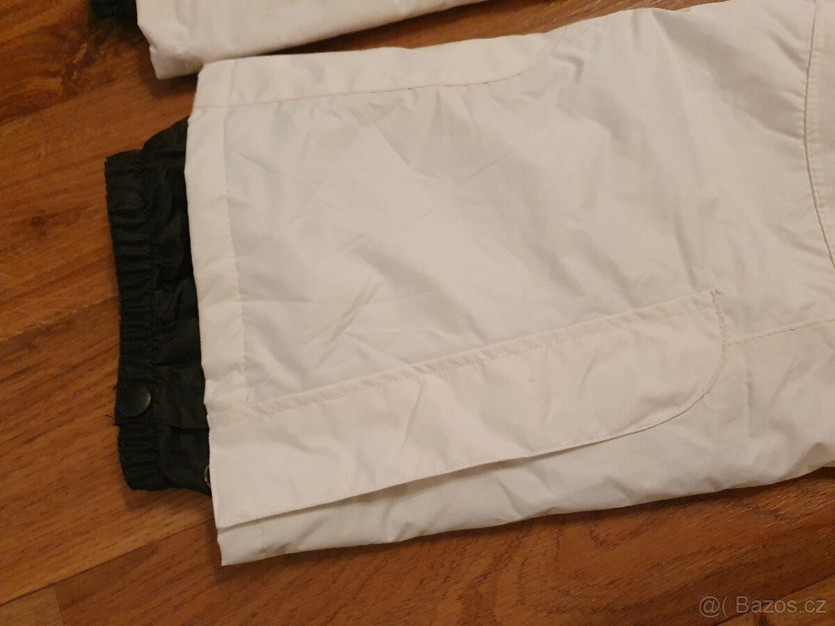 Damske lyzarske bile kalhoty na lyze Crivit insulate L/40 - 7