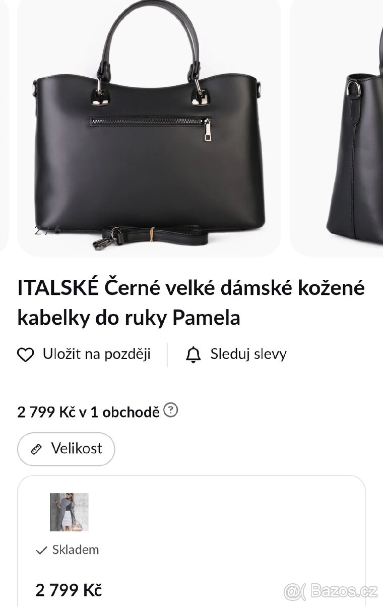 Kožená kabelka 💥Nová💥 - 7