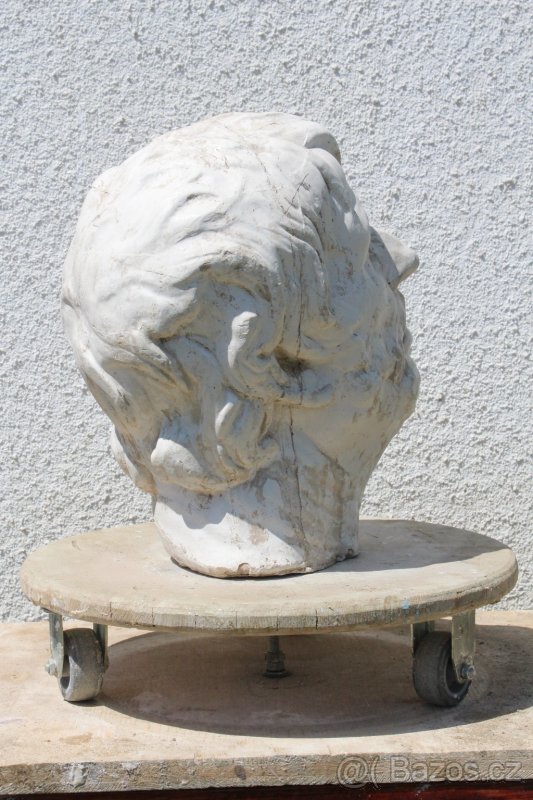 Sadrová busta (antický filozof - Seneca) - 7
