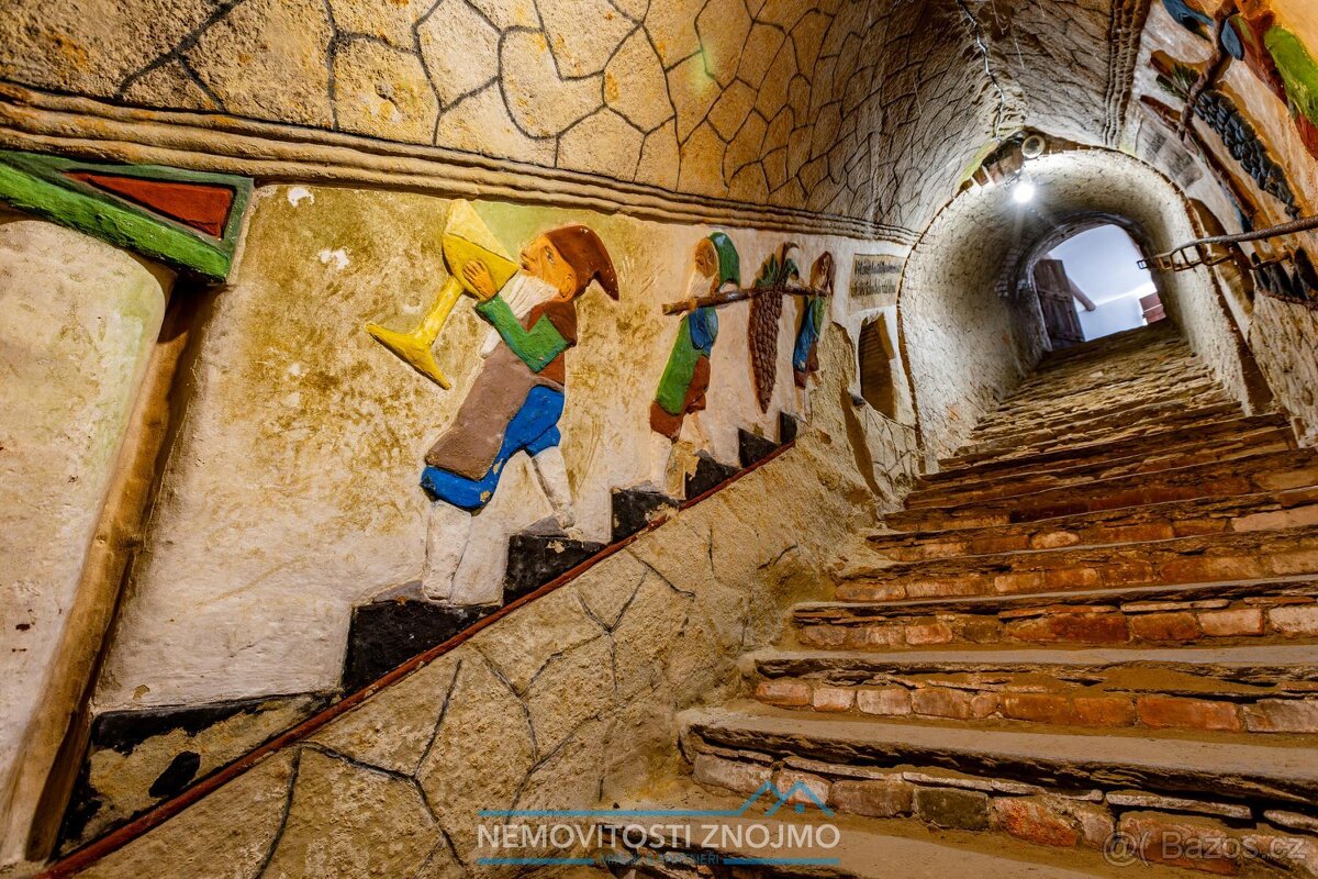 Prodej věhlasné nemovitosti Malovaného sklepa v Šatově, mezi - 7