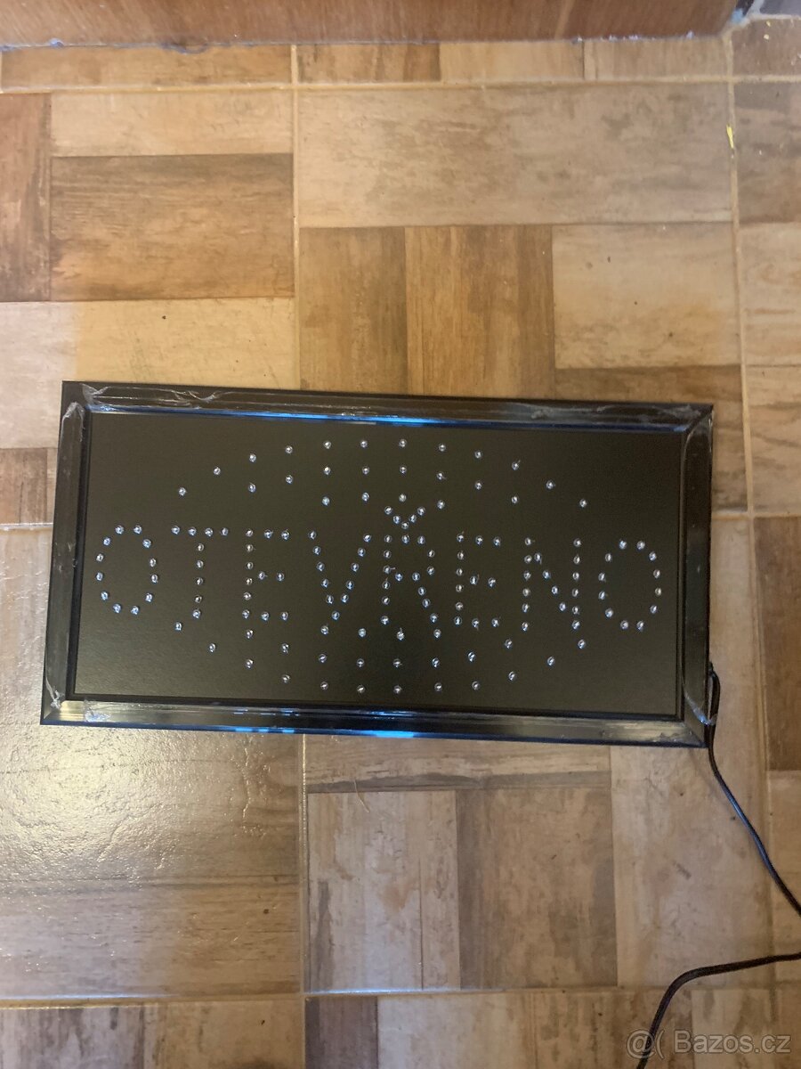 Světelná reklamní cedule‼️OTEVŘENO‼️ - 7