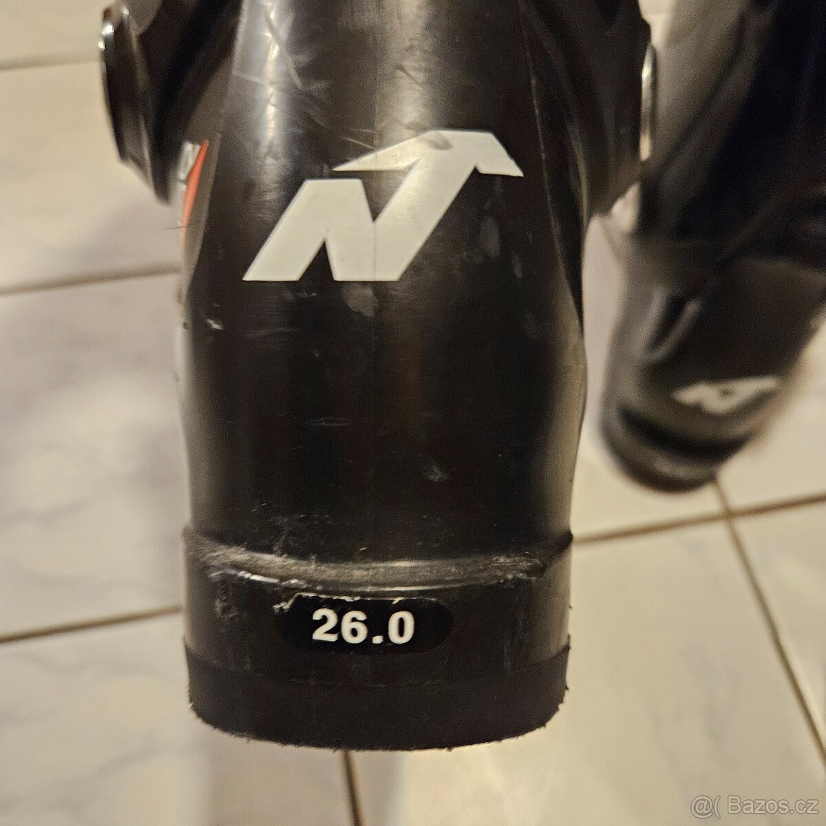 Lyže Atomic 130cm, hůlky, lyžařské boty vel.41 - 7