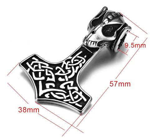 Prívesok KLADIVO Mjollnir - 7