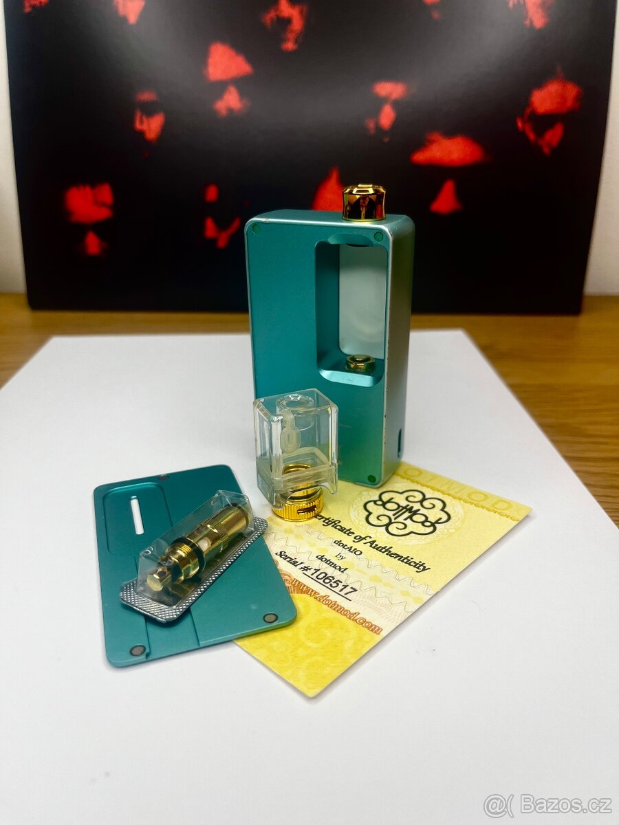 dotMod dotAIO (Tiffany Blue) + Atmizoo DotShell RBA - 7