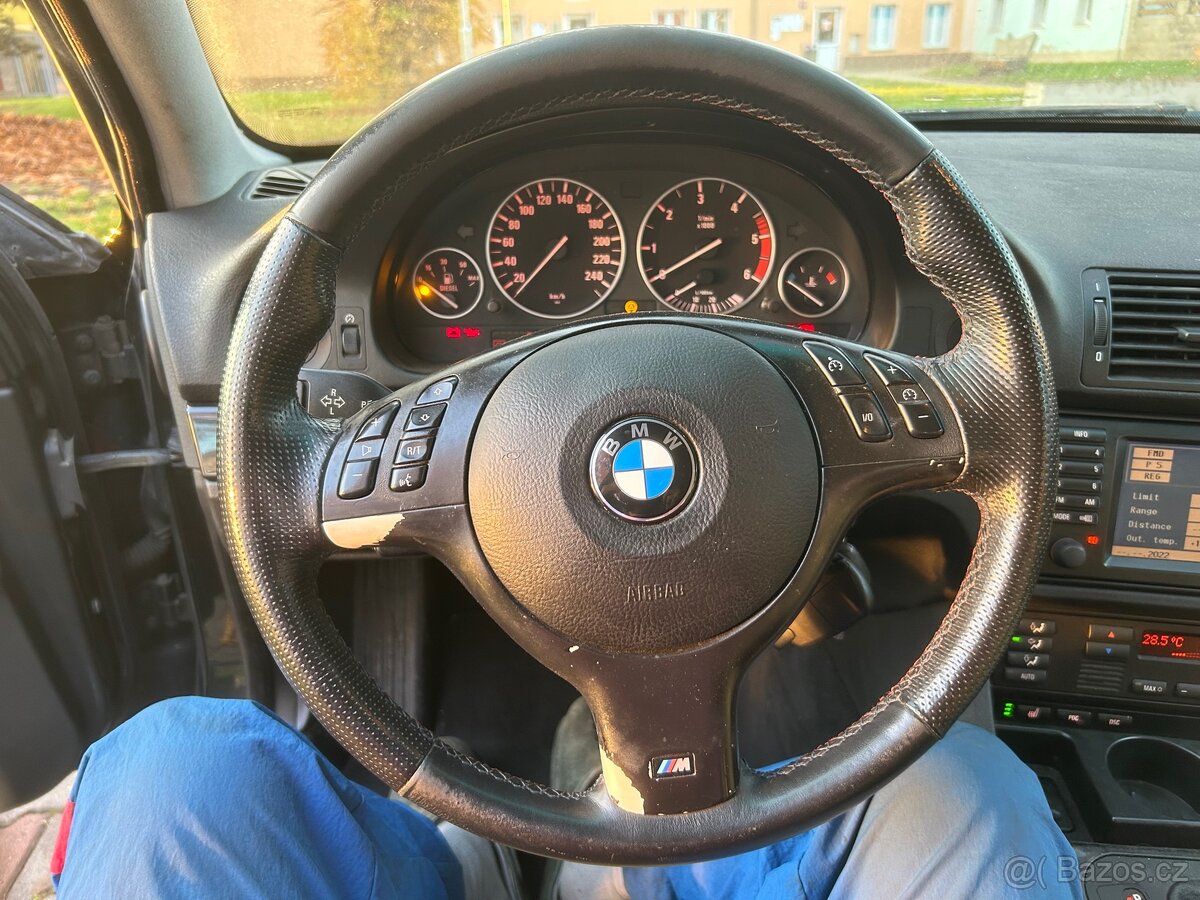 Bmw e39 525d cosmosschwarz po dilech - 7