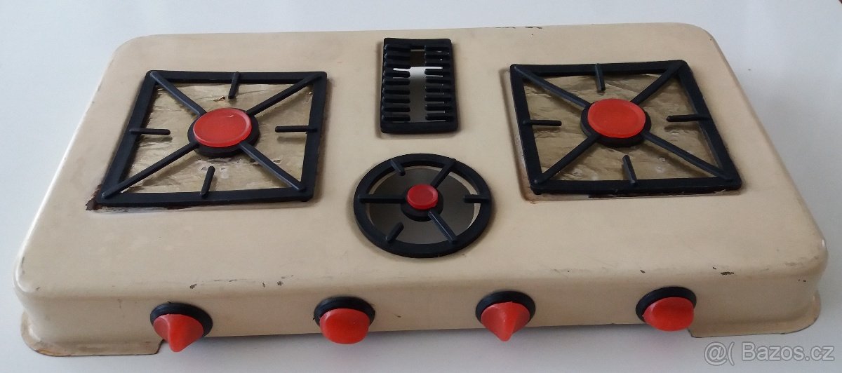 Prodám dětské retro-hračky - kolébku, vláček, kostky atd. - 7