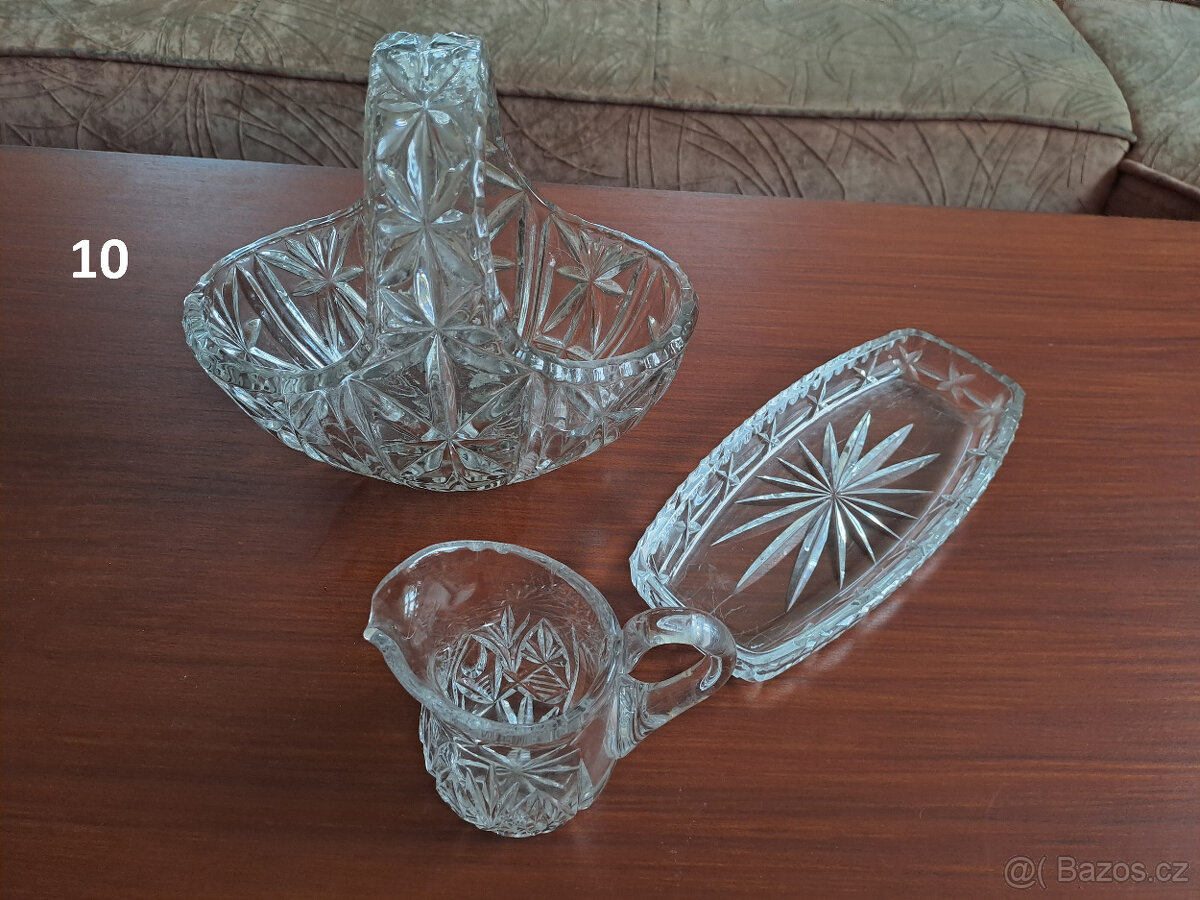 Prodám starší sklo a porcelán - 7