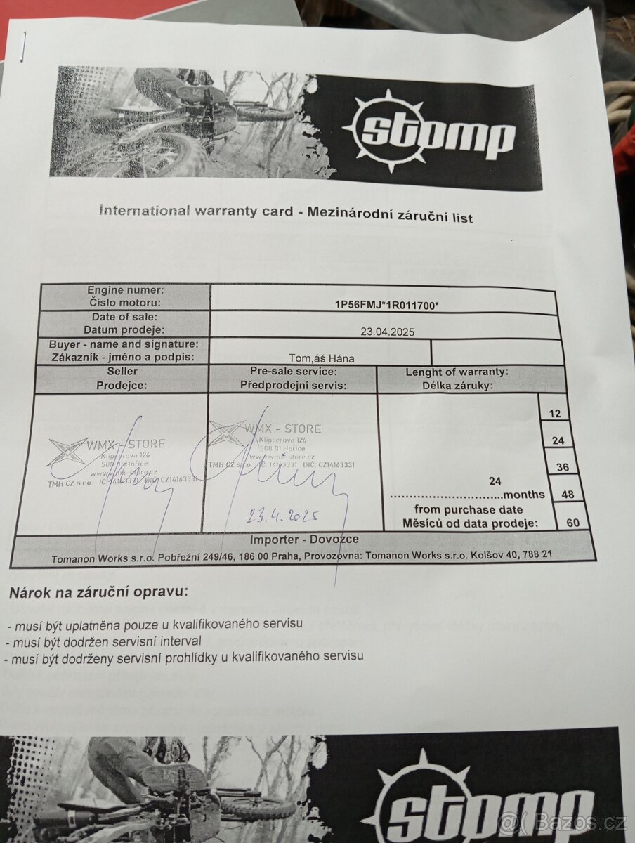 Pitbike minirocket s motorem stomp 140 s ostrou vačkou - 7