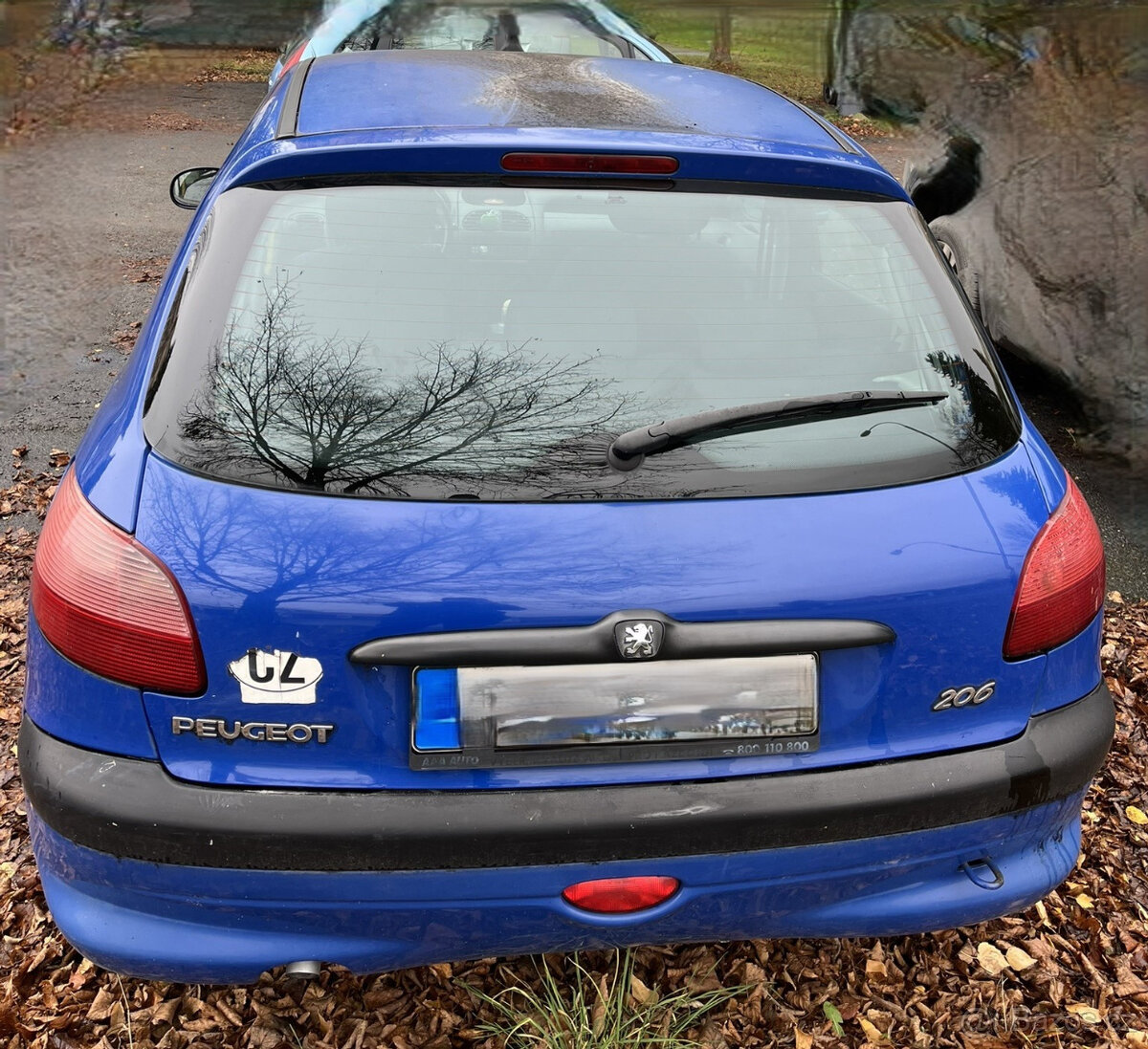 Peugeot 206, 1.1 benzín, r. 2001, pojízdný, bez STK - 7