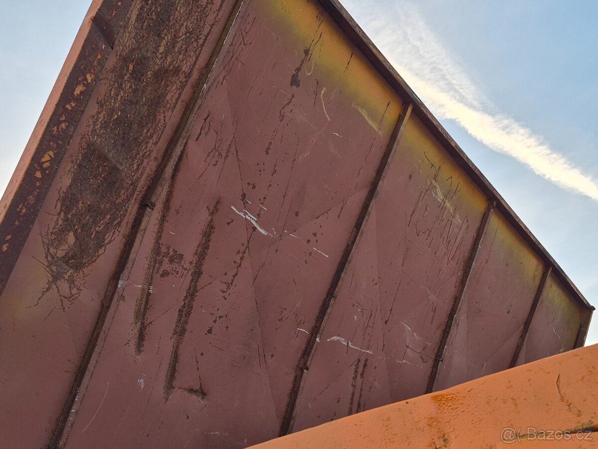 Kontejnery s otvírací střechou 3ks - 7