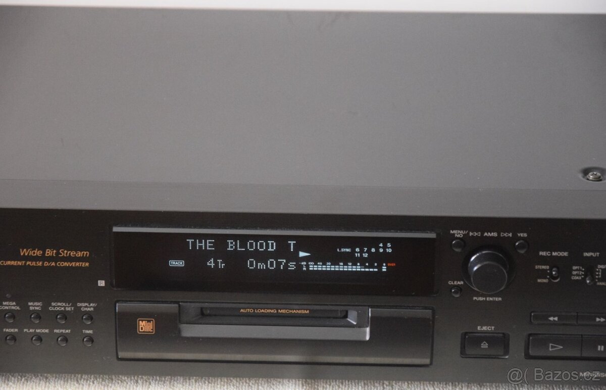 Minidisc SONY MDS-JB 920, DO, manuál, QS řada, MD disky - 7