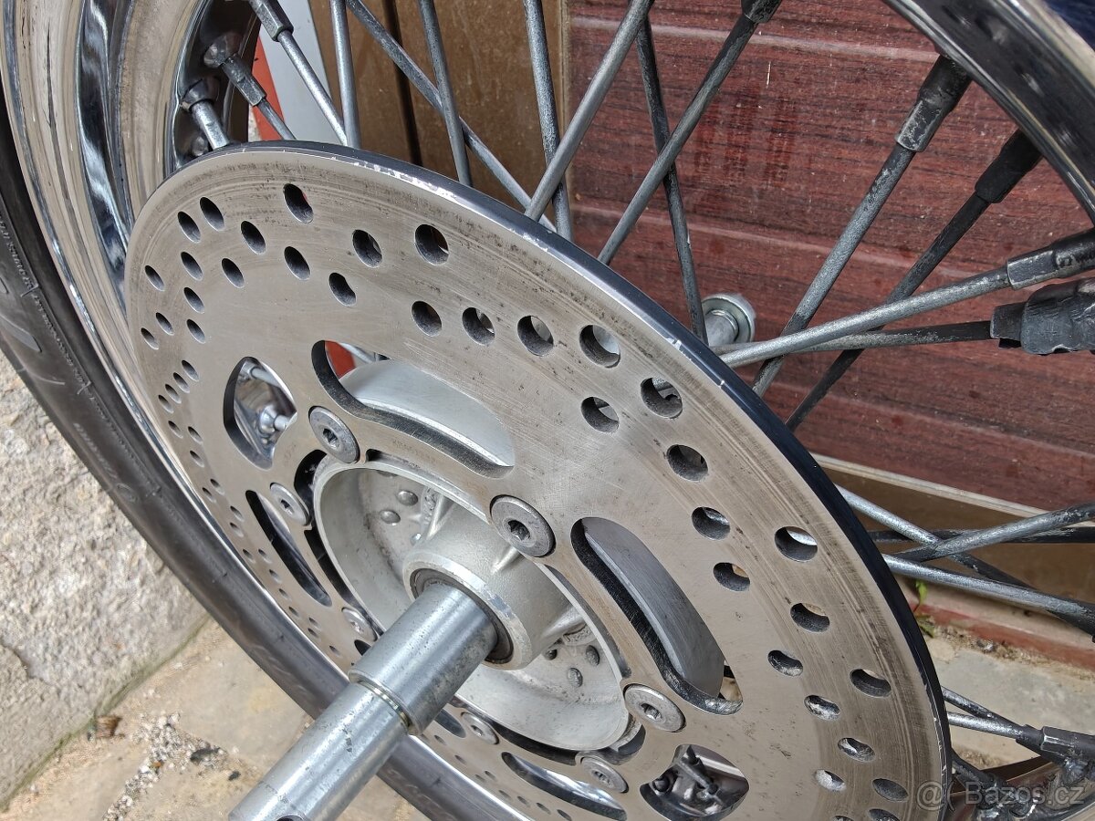 Kawasaki VN 800 Vulcan - přední tlumiče - přední a zadní kol - 7