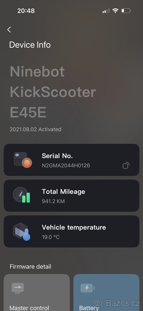 Koloběžka Ninebot Kickscooter E45E by Segway TOP STAV - 7