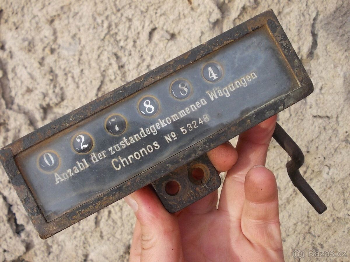 POČITADLO STAROŽITNOST STROJEK NĚMECKO VETERAN VOJSKO - 7