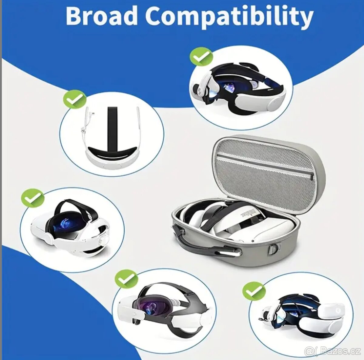 Kufřík do ruky nebo přes rameno pro VR Brýle - 7