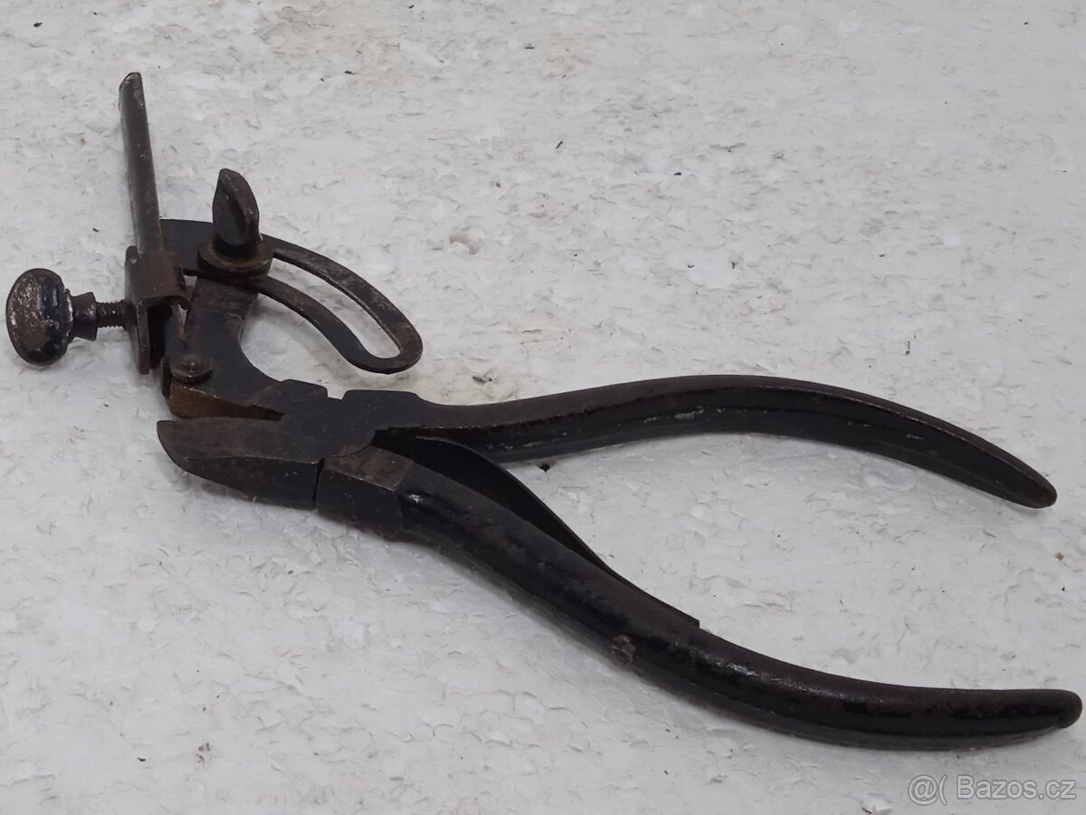 Staré retro Šraňkovací kleště - Šraňkovačky - 7