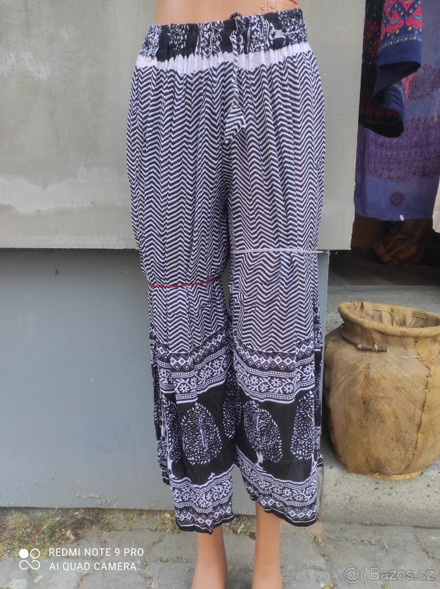 Dámské krepové kalhoty Indie - 7