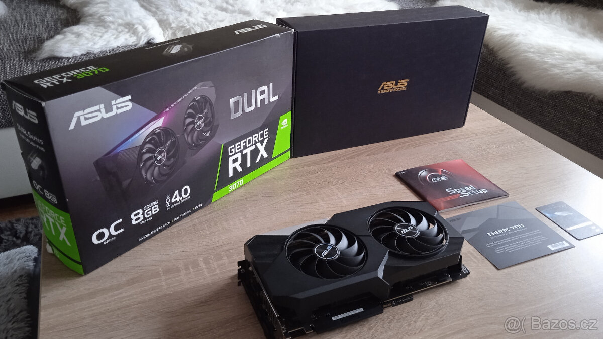 RTX 3070 ASUS DUAL O8G - PERFEKTNÍ STAV - JAKO NOVÁ - 7