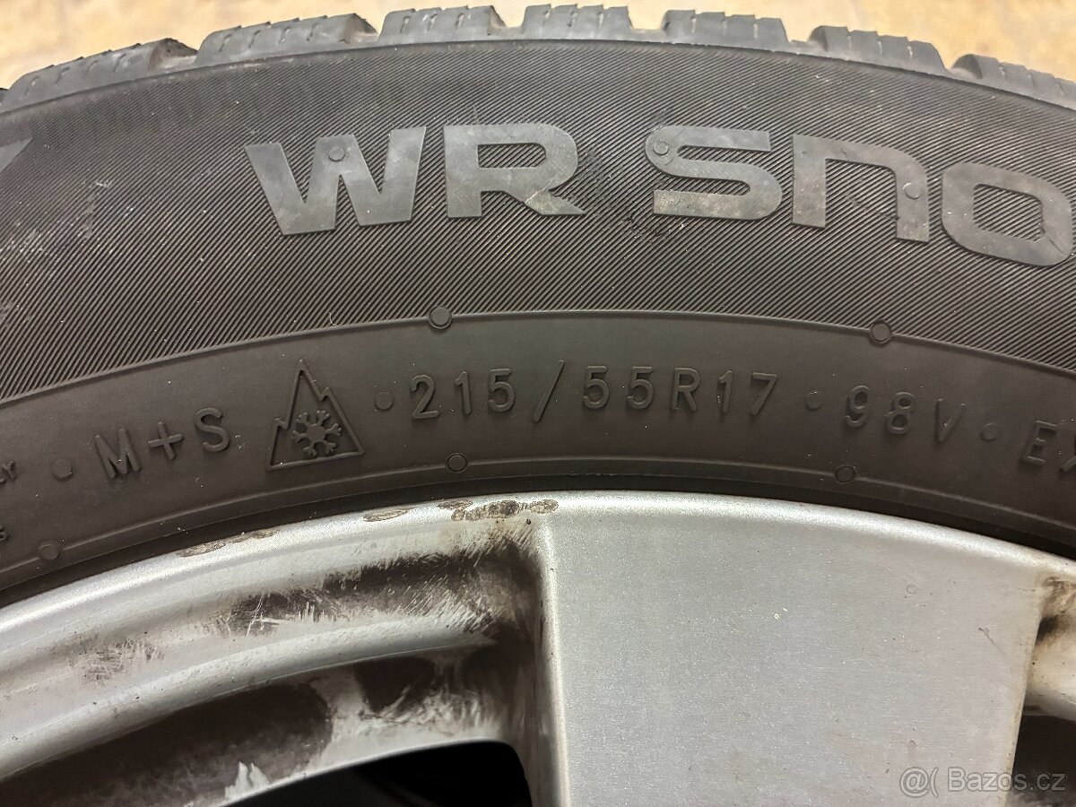 Zimní pneu Opel Insignia + ALU disk, cena za 1 ks - 7