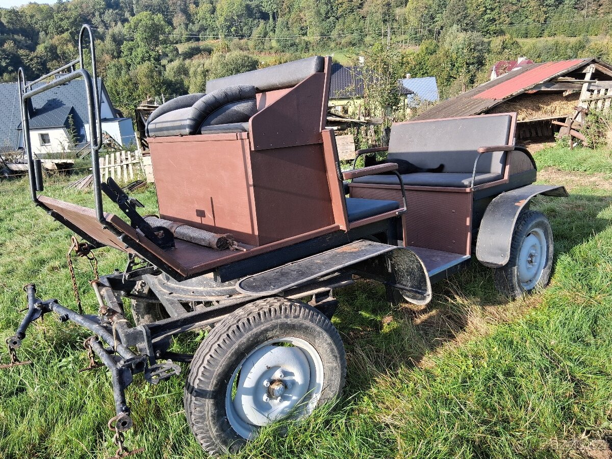Bryčka za koně, vůz - 7