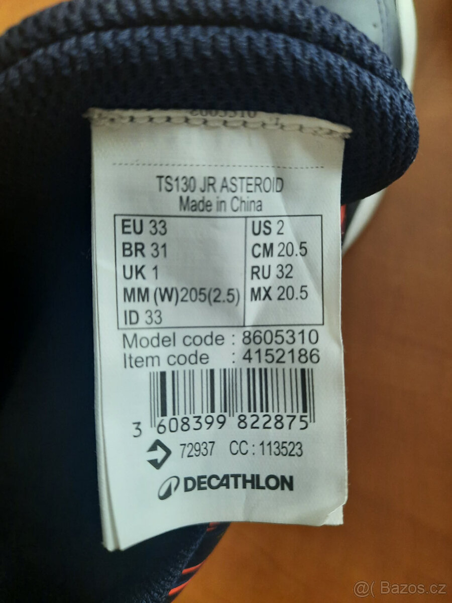 Dětské boty na suchý zip vel. 33 - 7