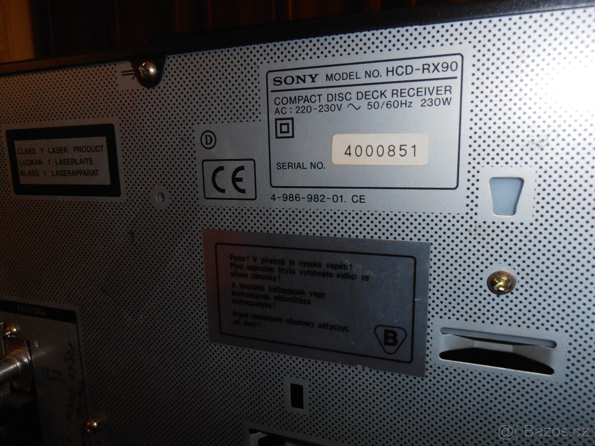((( HIFI věž SONY ))) - 7