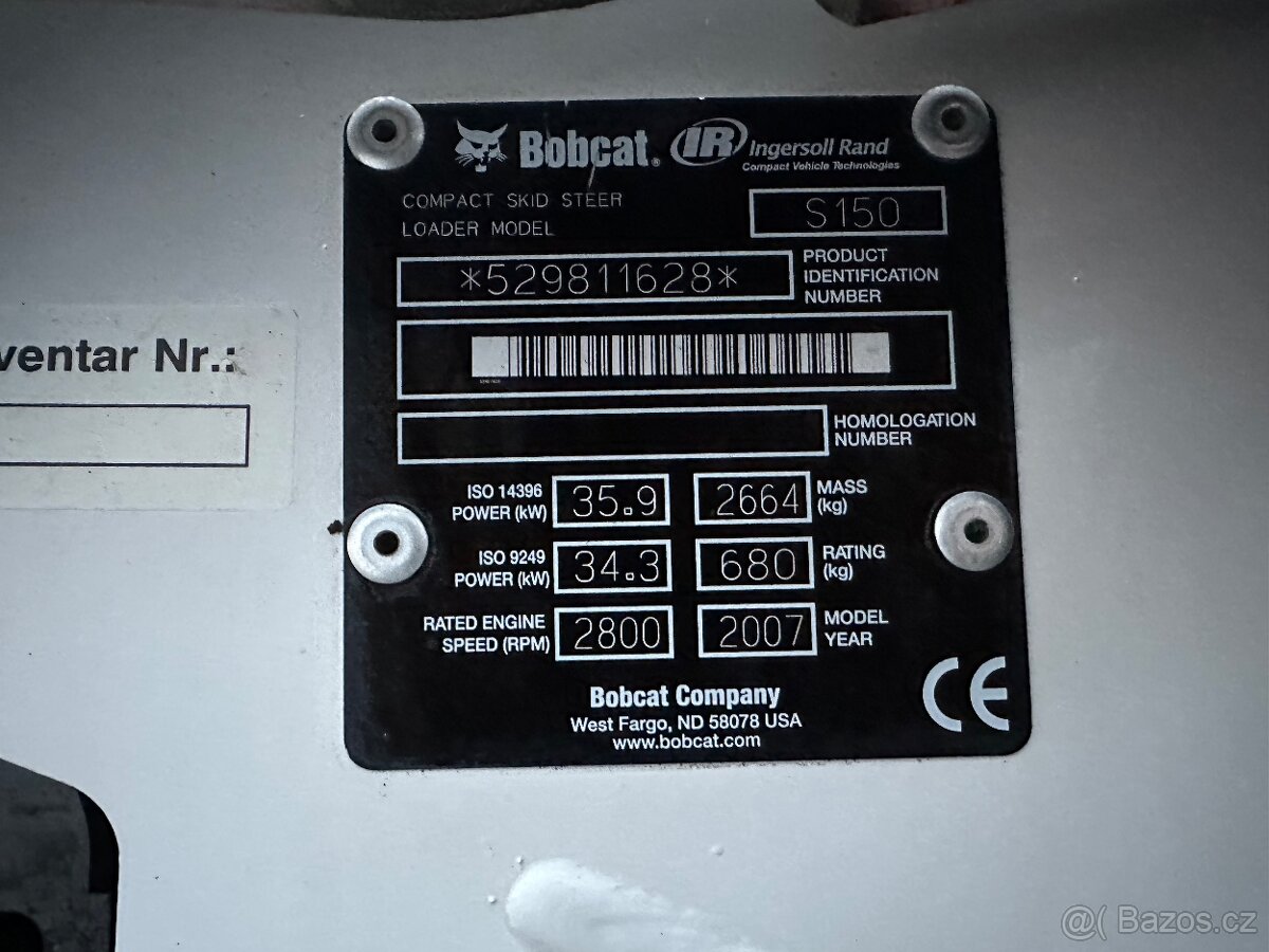 BOBCAT S150 joystick 2007 - 7