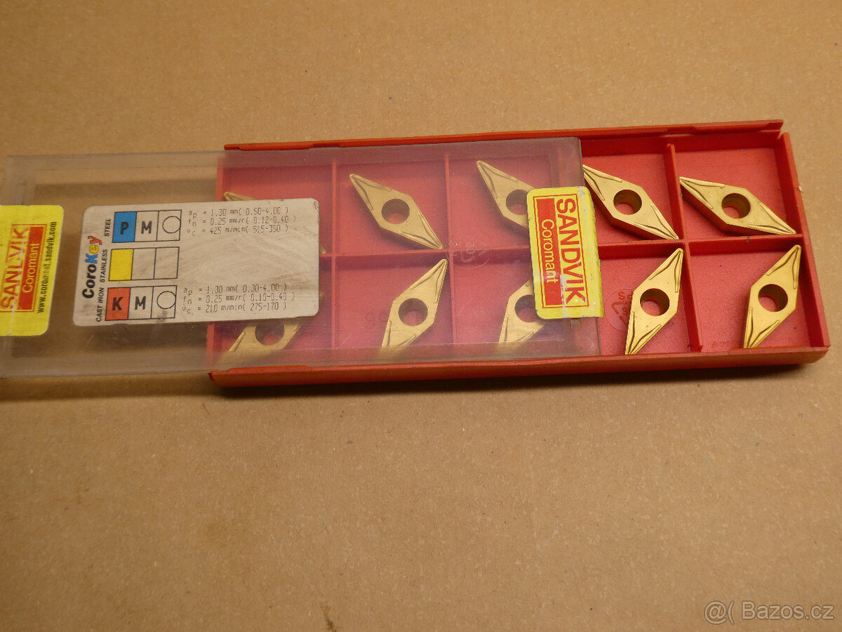 Nůž Sandvik SVJBL a destičky - 7