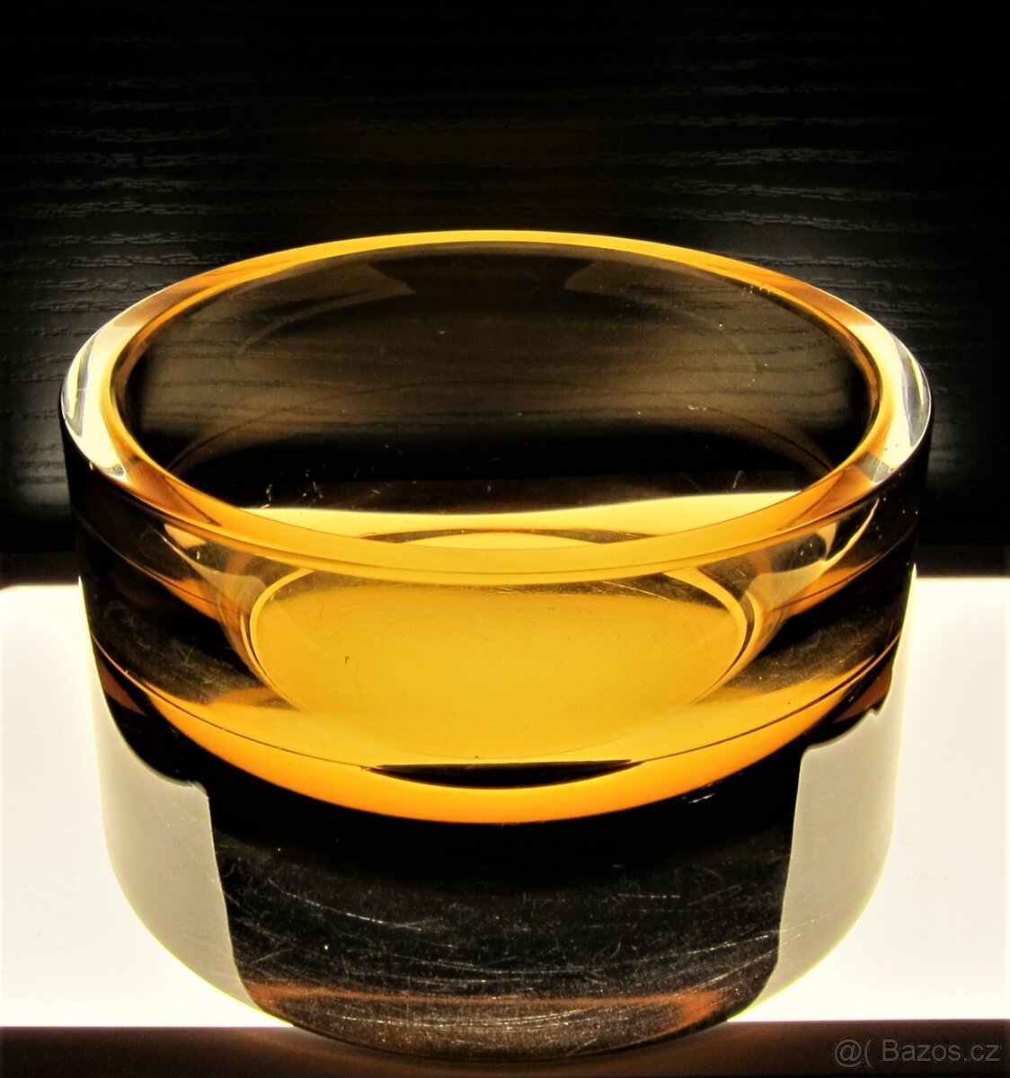 Sommerso mísa ( bowl ) - Flavio Poli Murano ? - 7