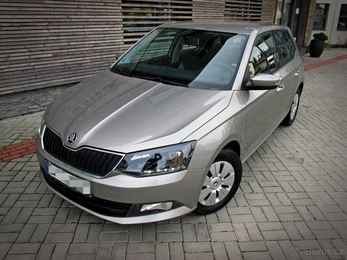 HEZKÁ A VYBAVENÁ ŠKODA FABIA 3 -1.0 MPI- 55Kw, 1.MAJITELKA - 7