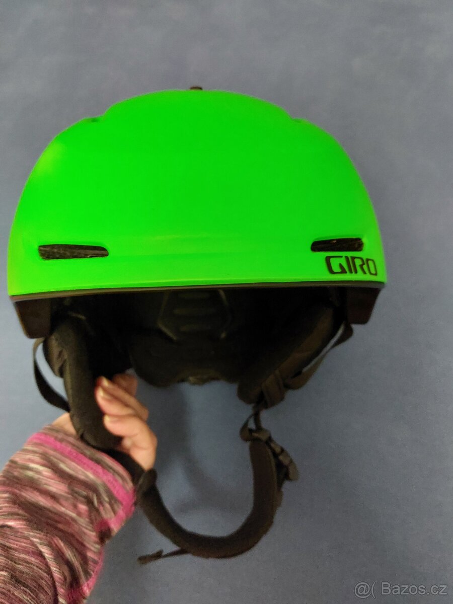 Dětská neon lyžařská helma přilba Giro Neo Jr. MIPS, 54-56cm - 7