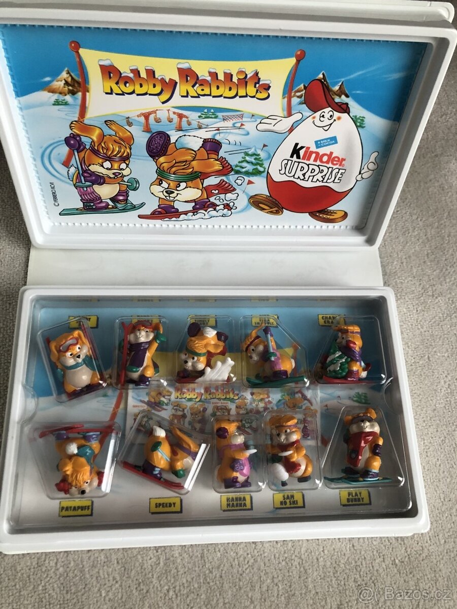 Figurky z Kinder vajíček - originální kazety - 7