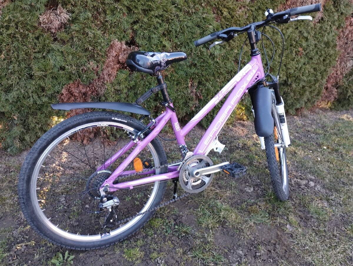 Prodám dětské 24" kolo Leader Fox - 7