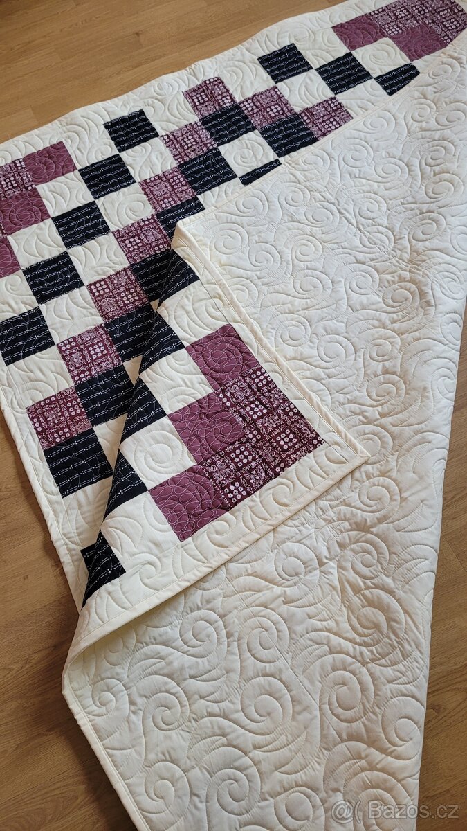 Prodám patchworkovou deku - 7