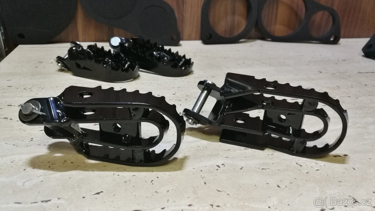 Rozšírené stupačky pre Honda Africa Twin 650, 750 a TransAlp - 7