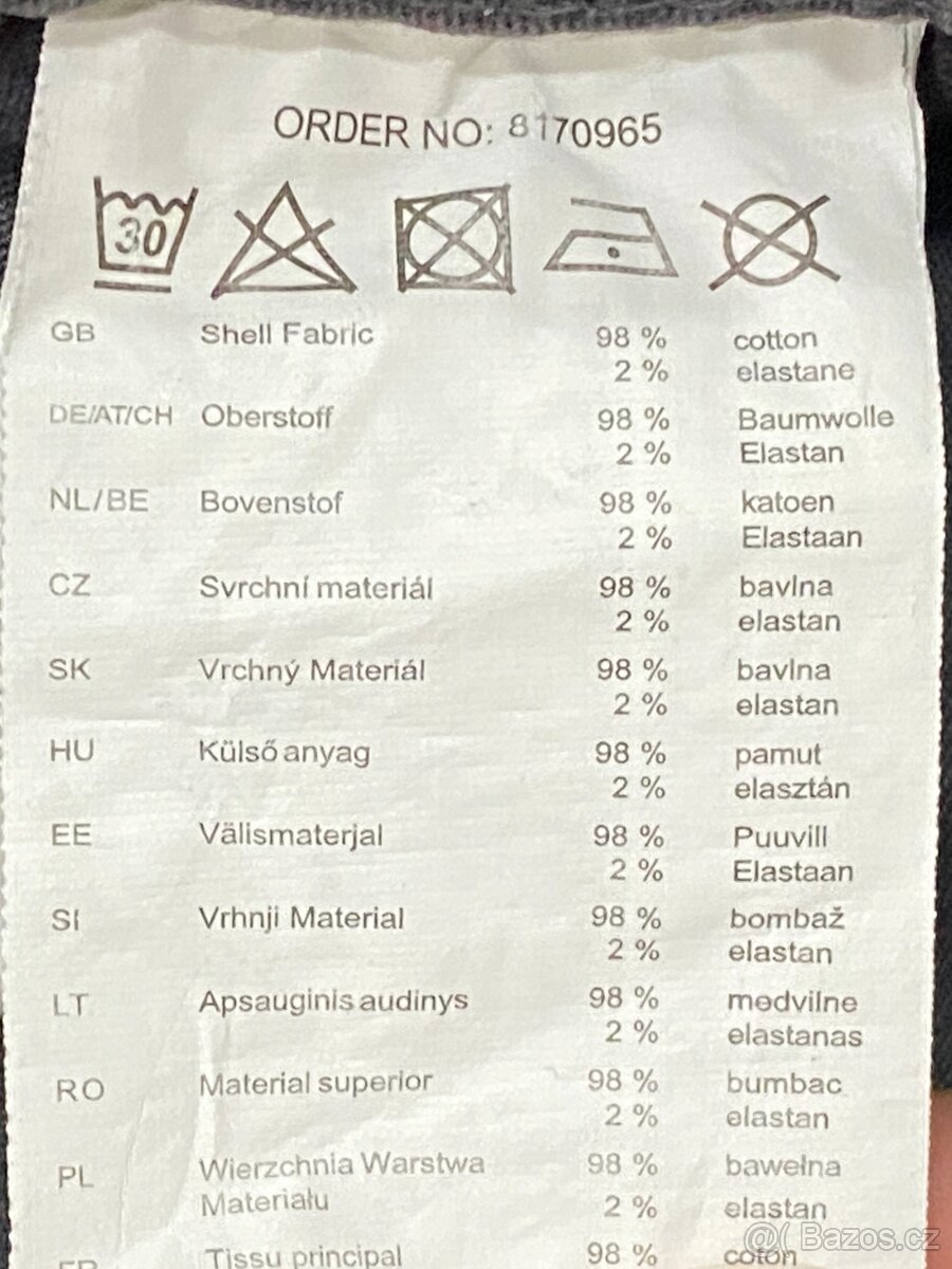 Chlapecké kalhoty "Chapter" šedé-13-14 let- 164 cm - 7