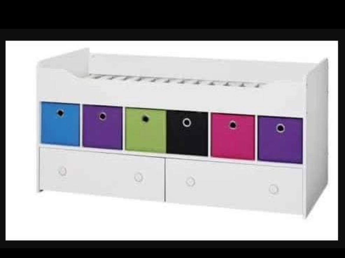 Vyvýšena postel 90x200x100 - 7