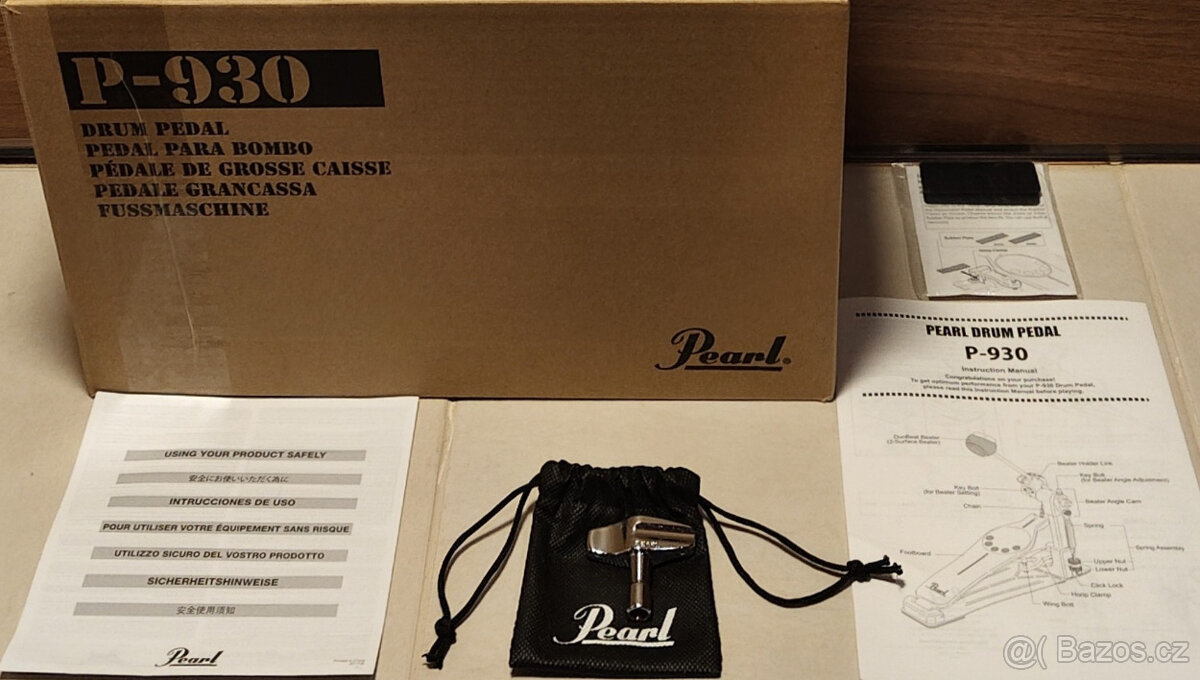 NOVÝ pedál PEARL P-930X - Eliminator. - 7