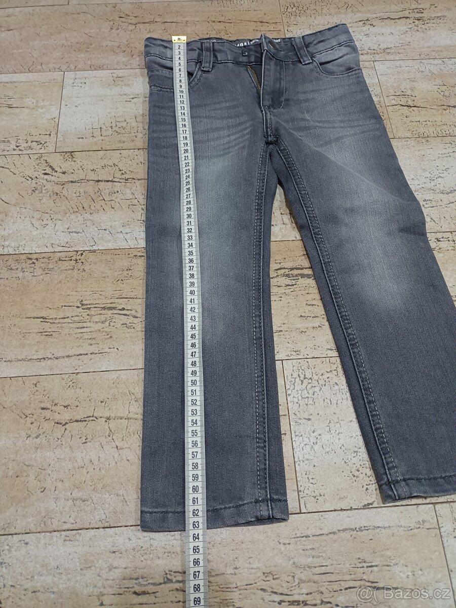 Chlapecké kalhoty, rifle, džíny vel. 110/116 - 7