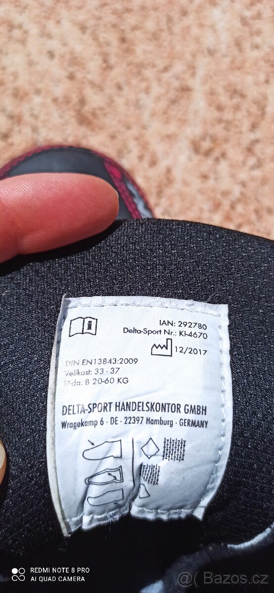 Rostoucí dětské in-line brusle (vel.33-37) - 7