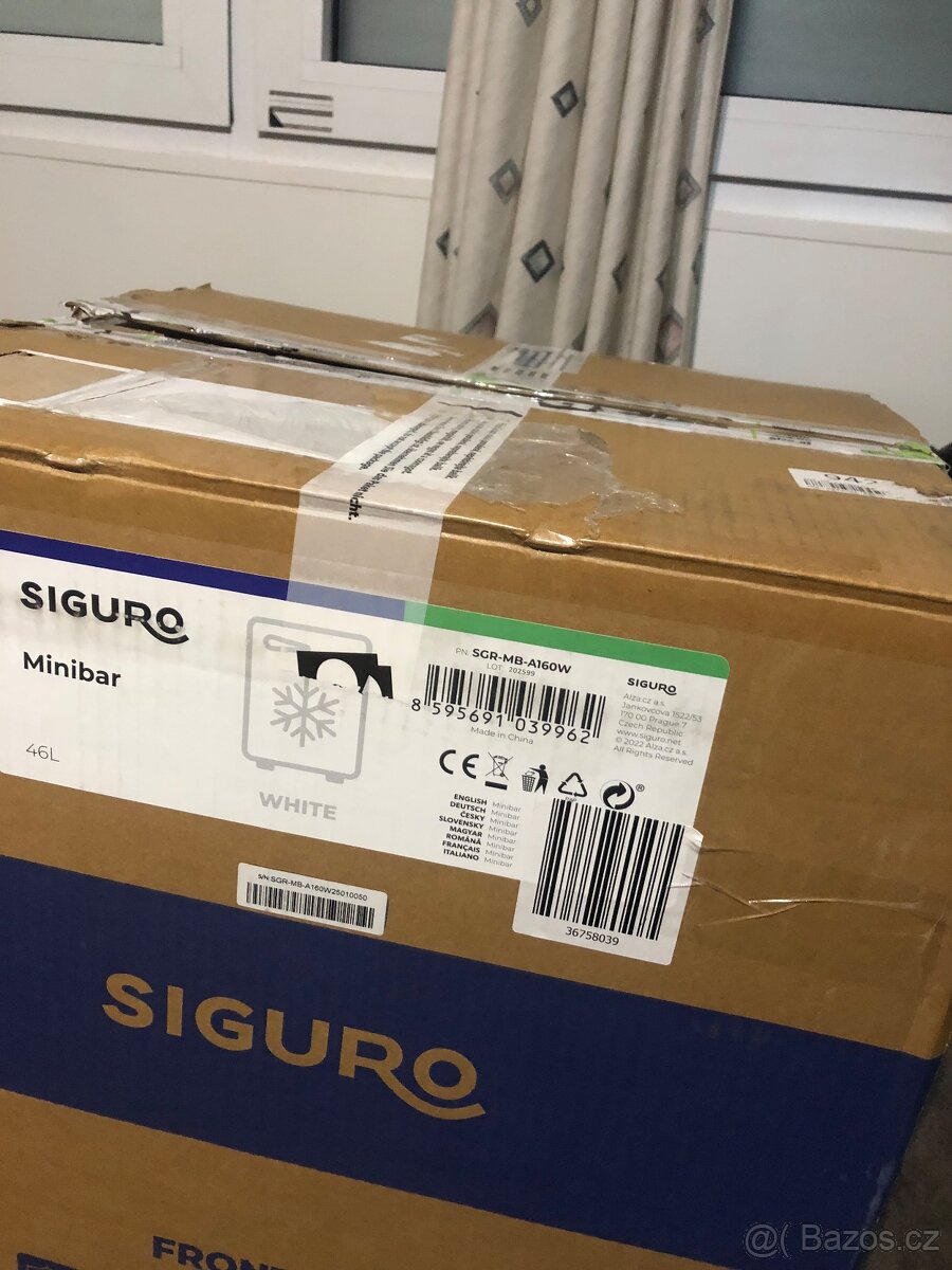 Nová malá míní lednice Siguro Bulk A160W - 7