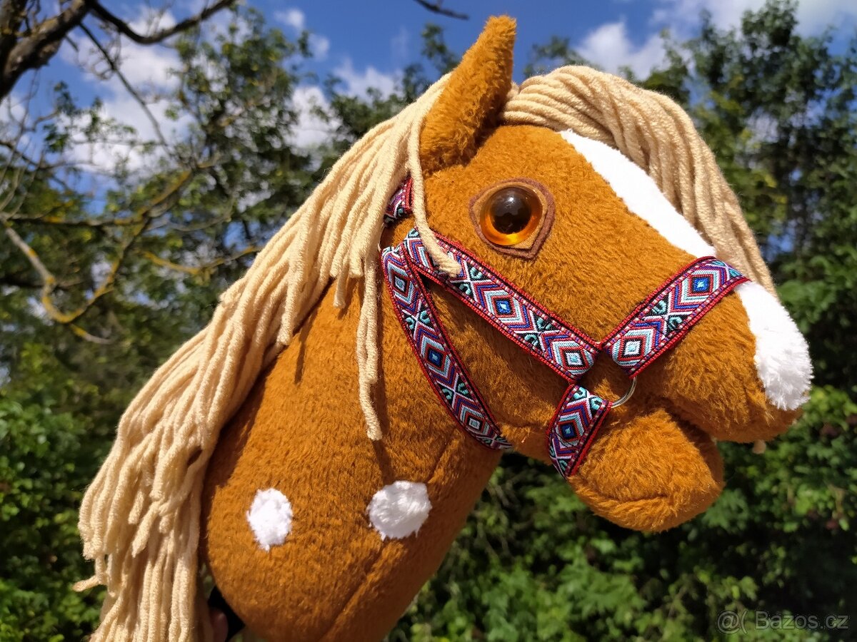 Hobby horse kůň na tyči NOVÝ - 7