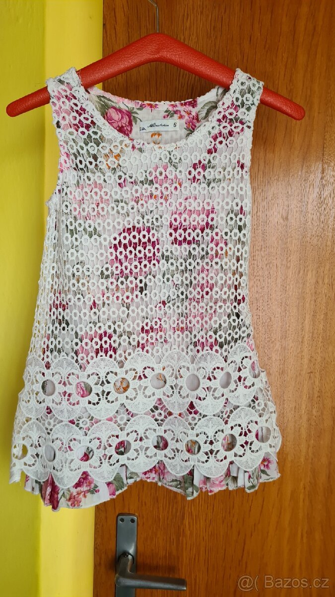 Dívčí šatičky od 6 let do vel.134 - 7