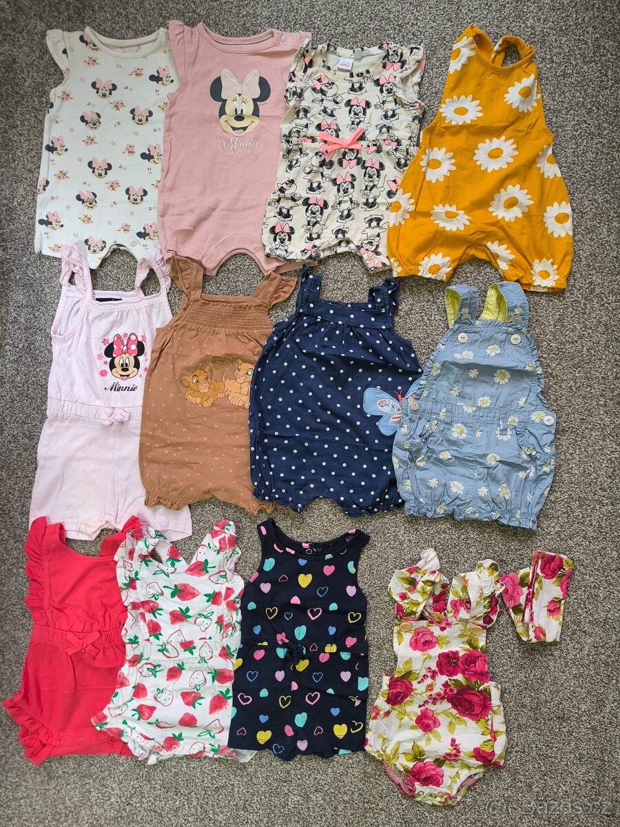 Set letního oblečení pro holčičku vel. 62 – 68 - 7