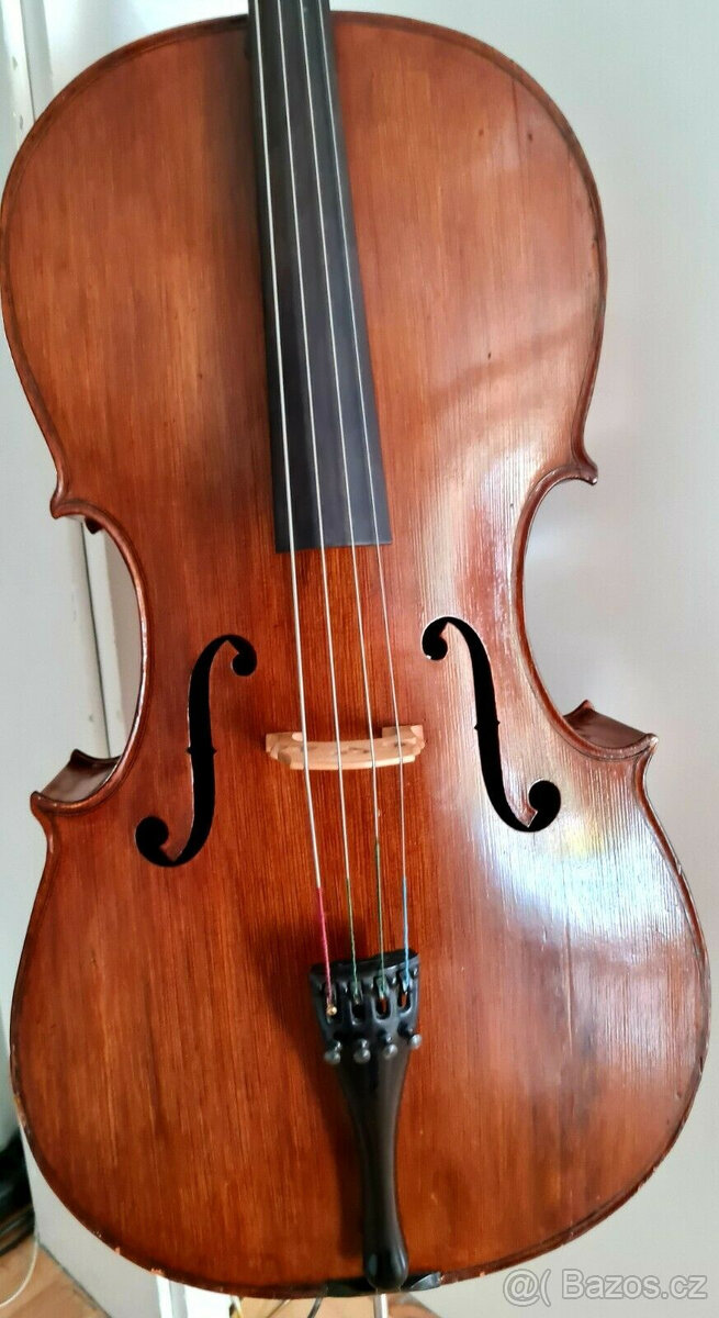 100 let starý výrobce 44 violoncellových houslí. TEO SCHUBER - 7