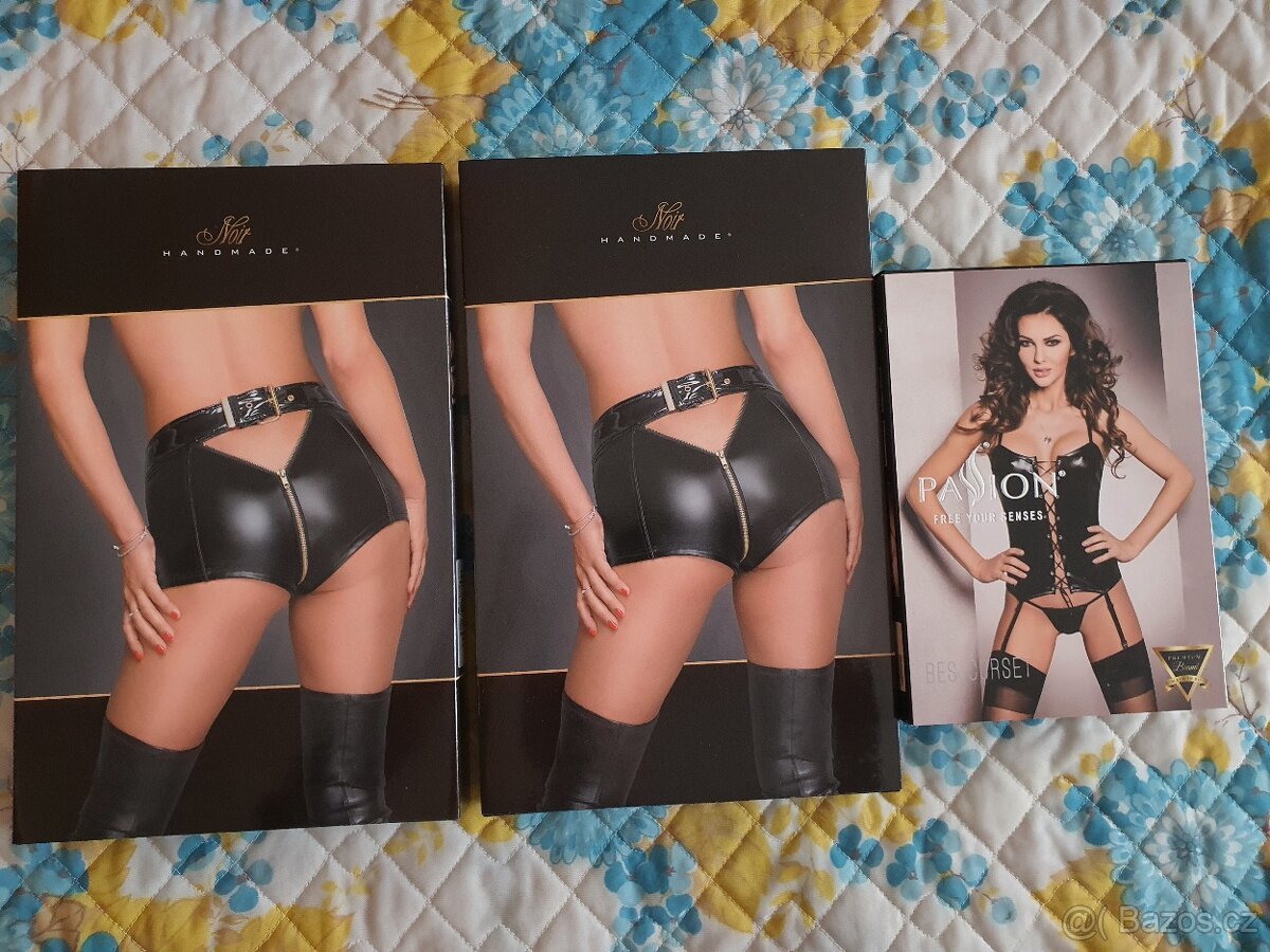 Noir Handmade dámske šortky, Korzet Passion Bes Corset - 7